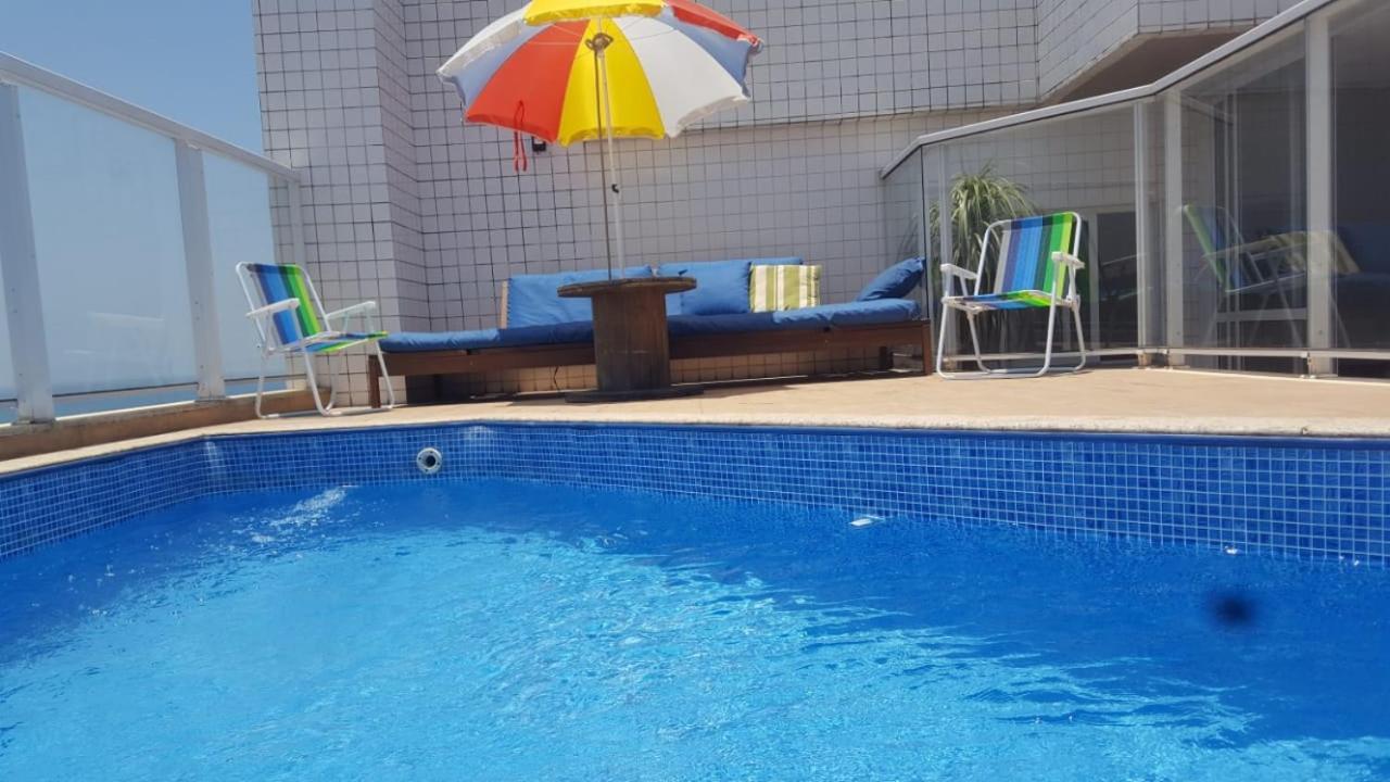 Cobertura com Piscina e Churrasqueira Mongaguá SP Apartamento Exterior foto