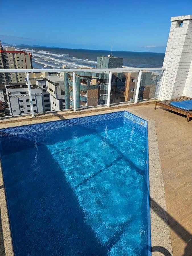 Cobertura com Piscina e Churrasqueira Mongaguá SP Apartamento Exterior foto